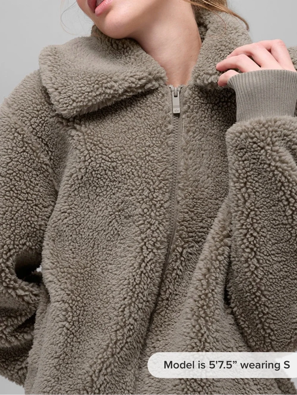 Sherpa Downtown Jacket- Light Cocoa
